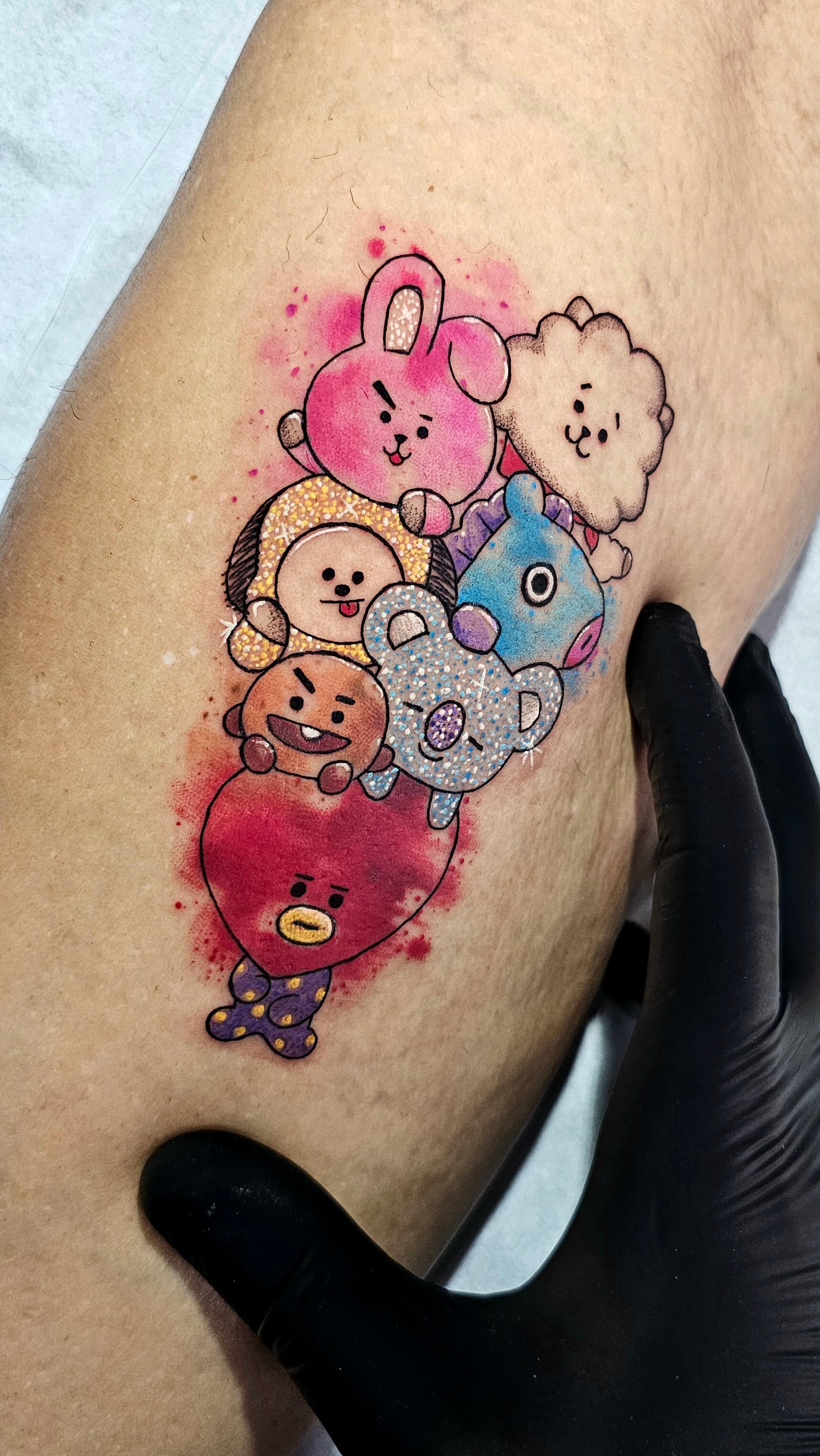 Glitter Tattoo #11