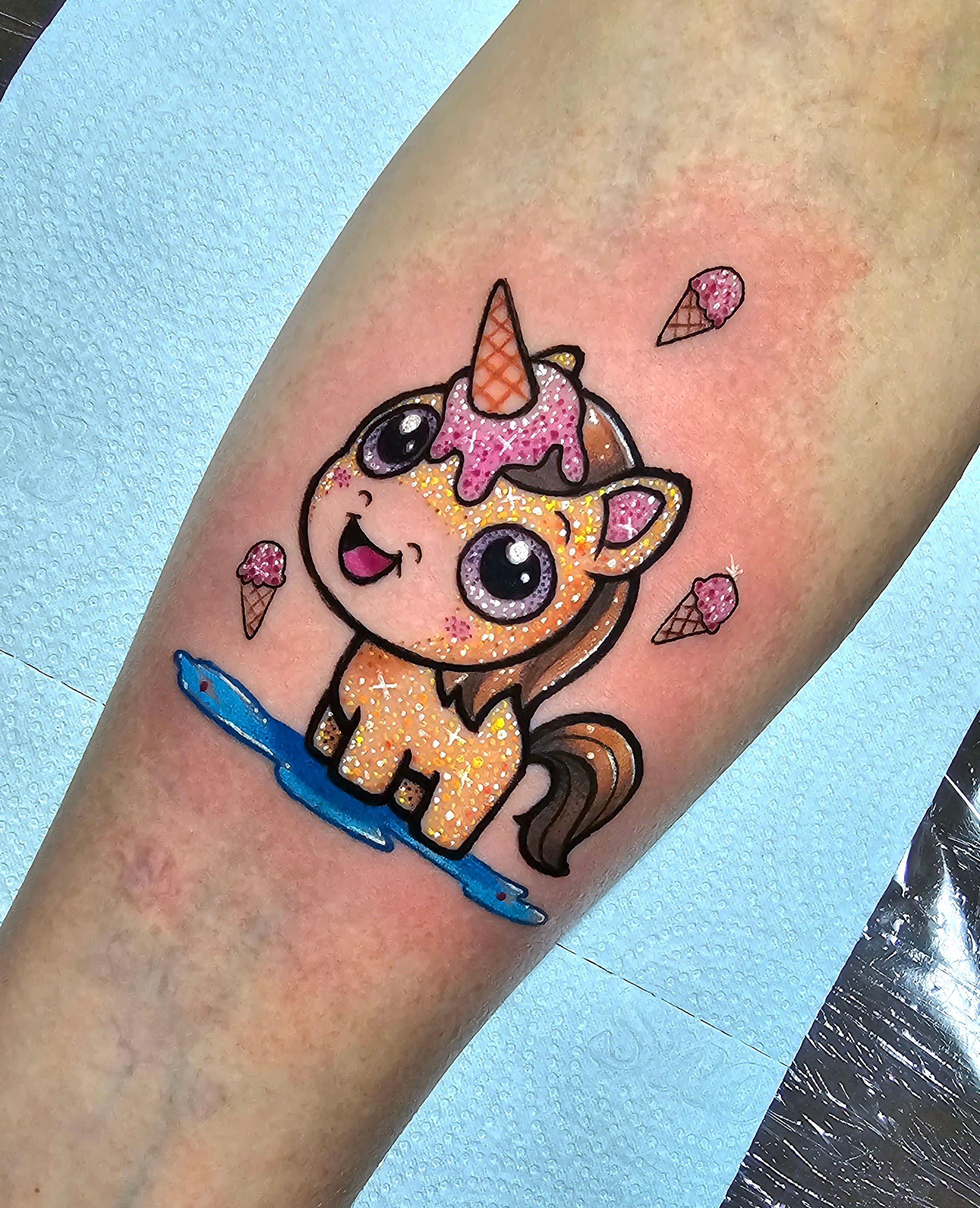 Glitter Tattoo #4